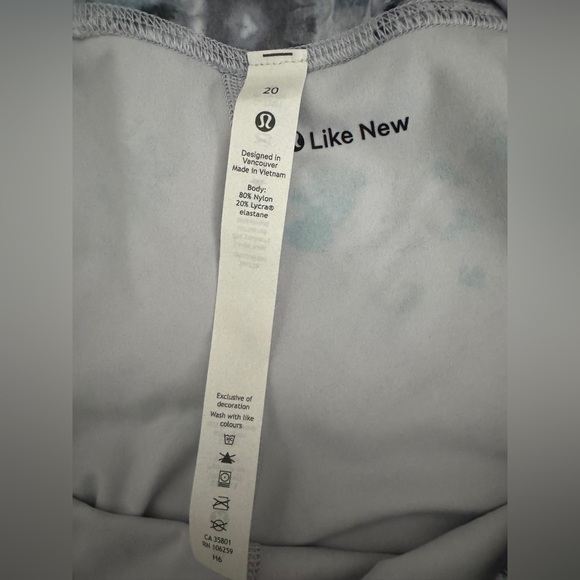 Lululemon Align Short 8" in Kaleidofloral Multi - Picture 5 of 7